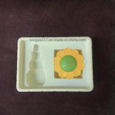 PS Flocking High-Grade Blister Tray for Cosmetics Packaging