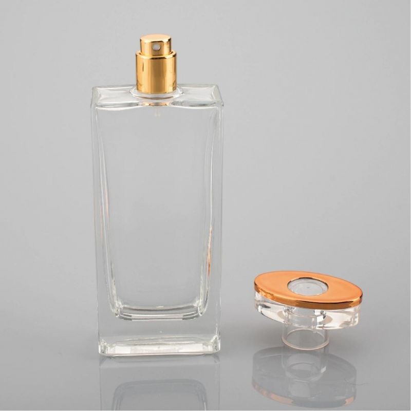 Spray Clear 100ml Glass Perfume Bottles for Men