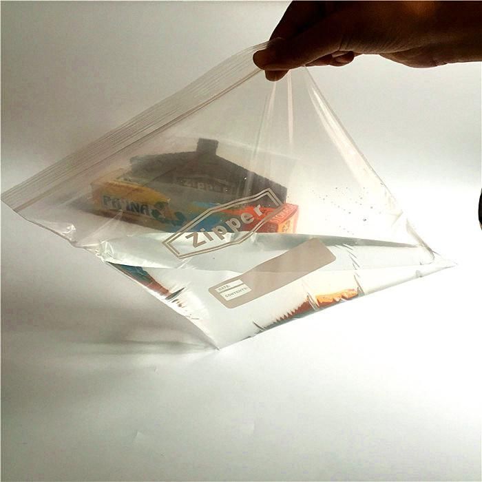 Factory Wholesale Transparent Clear Big Volume Ziplock Bag ′ 1 ′ Liter