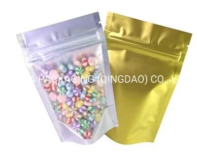 Moisture-Proof Stand up Pouch/Food Candy Coffee Nut Storage Plastic Packing Bags with Zipper/Tear Notches