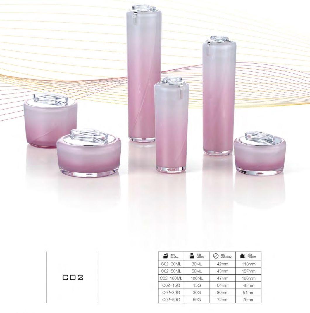 Cosmetic Empty Packaging Tubes Hot Sale Beautiful Cosmetic Packaging Spray Pump Bottles Have Stock