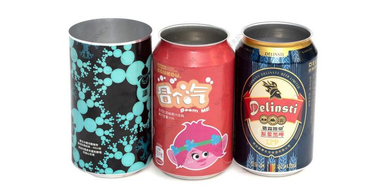 Standard 330ml Cans with Can Ends