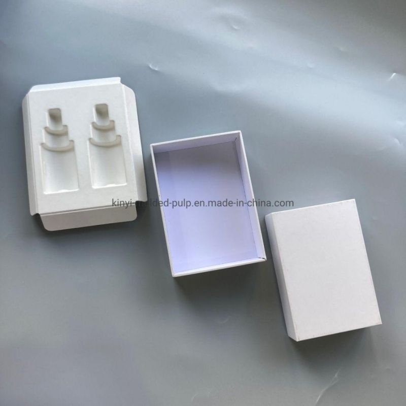 Custom Biodegradable White Matte Cosmetic Paper Box