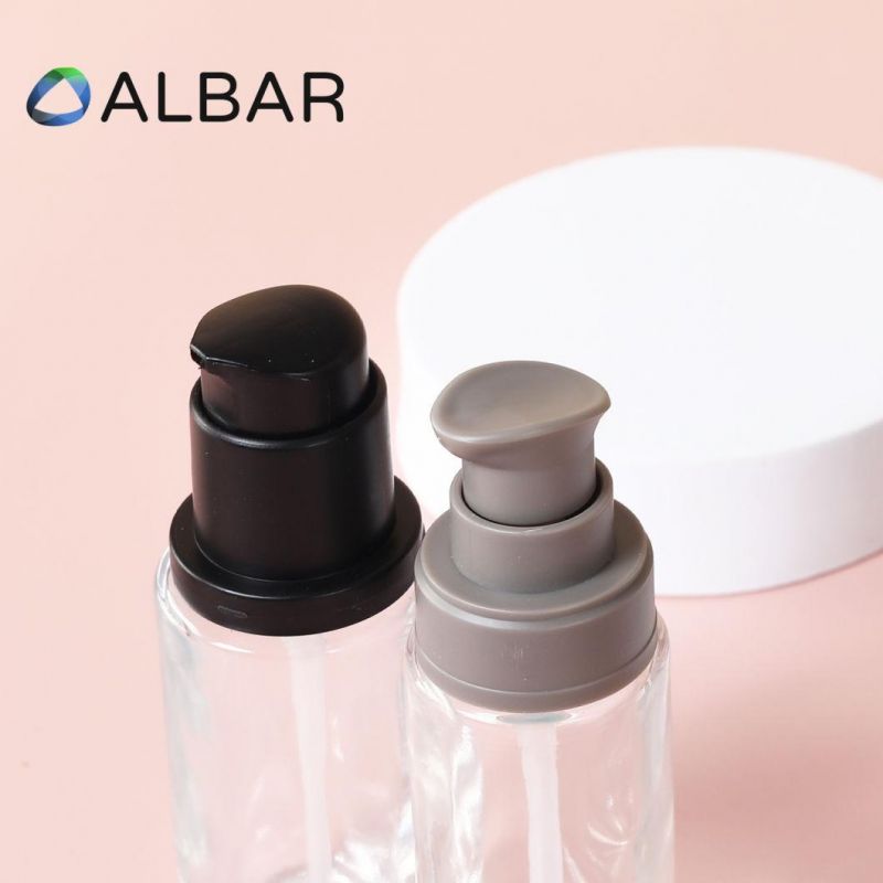 30ml 50ml 100ml Press Pump or Glass Dropper Glass Bottles for Emulsion Lotion