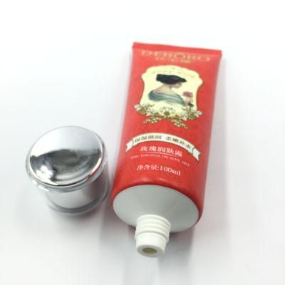 Plastic Tube with Screw Cap for Facial Cleanser