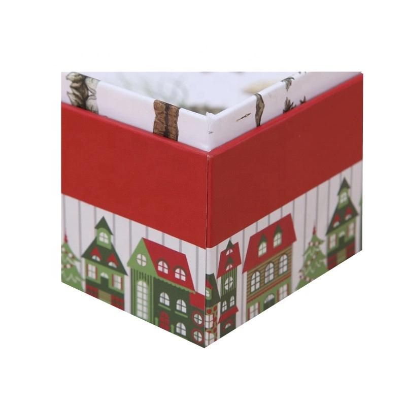 Luxury Clamshell Christmas Apple Gift Box Honey Packing Box