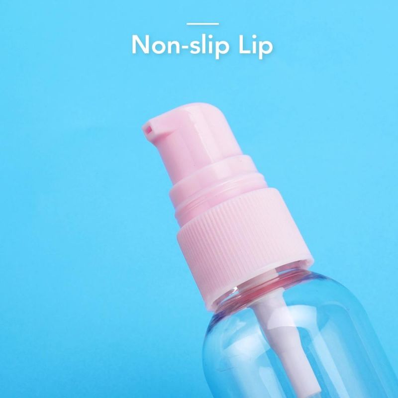 20/410 20mm Pink Cosmetic Pumps Liquid Foundation Lotion Skin Care Treatment Pump (BP069-1)