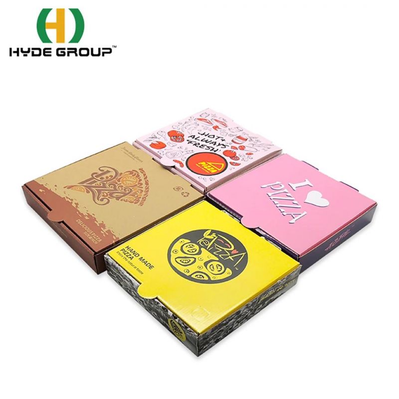 High Quality Customized Printed Pizza Packing Box for Takeaway