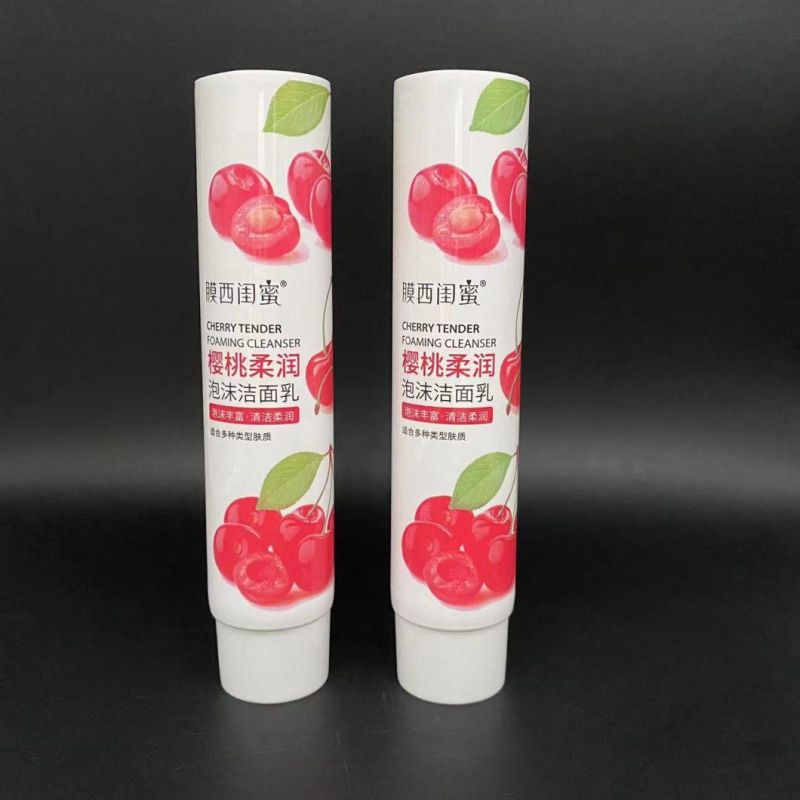 Transparent Plastic Tube for Cosmetic Packaging of 30mm