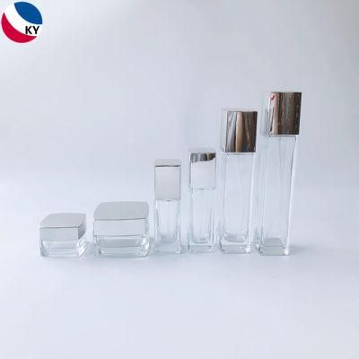 Wholesale Custom Luxury 15g 50g 30ml 50ml 100ml 120ml Cosmetics Packaging Face Cream Serum Skin Care Cosmetic Bottle Sets