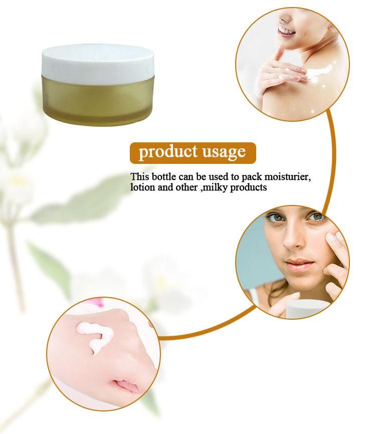 50g Plastic Face Cream Cosmetic Jar for Cosmetic Packing