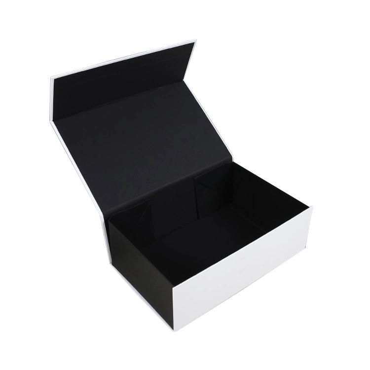 Wholesale Black and White Custom Gift Packaging Folding Box