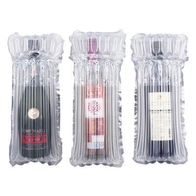 Plastic Bags Portable Inflatable Air Packaging Bag Cushioning Wrap Column Wine Bottle Protector