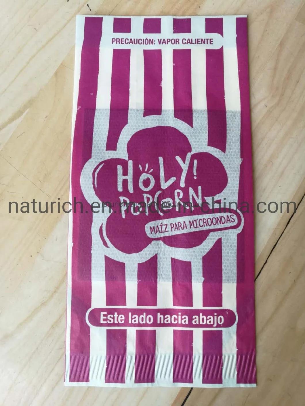 DIY Microwave Popcorn Packaging Bag with Logo Printing