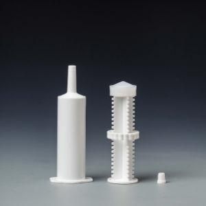 Custom Printing 60ml Veterinary Disposable Plastic Animal Injection Syringe