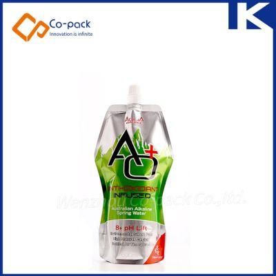 Drinking Water Liquid Spout Pouch Plastic Packaging Stand up Bags