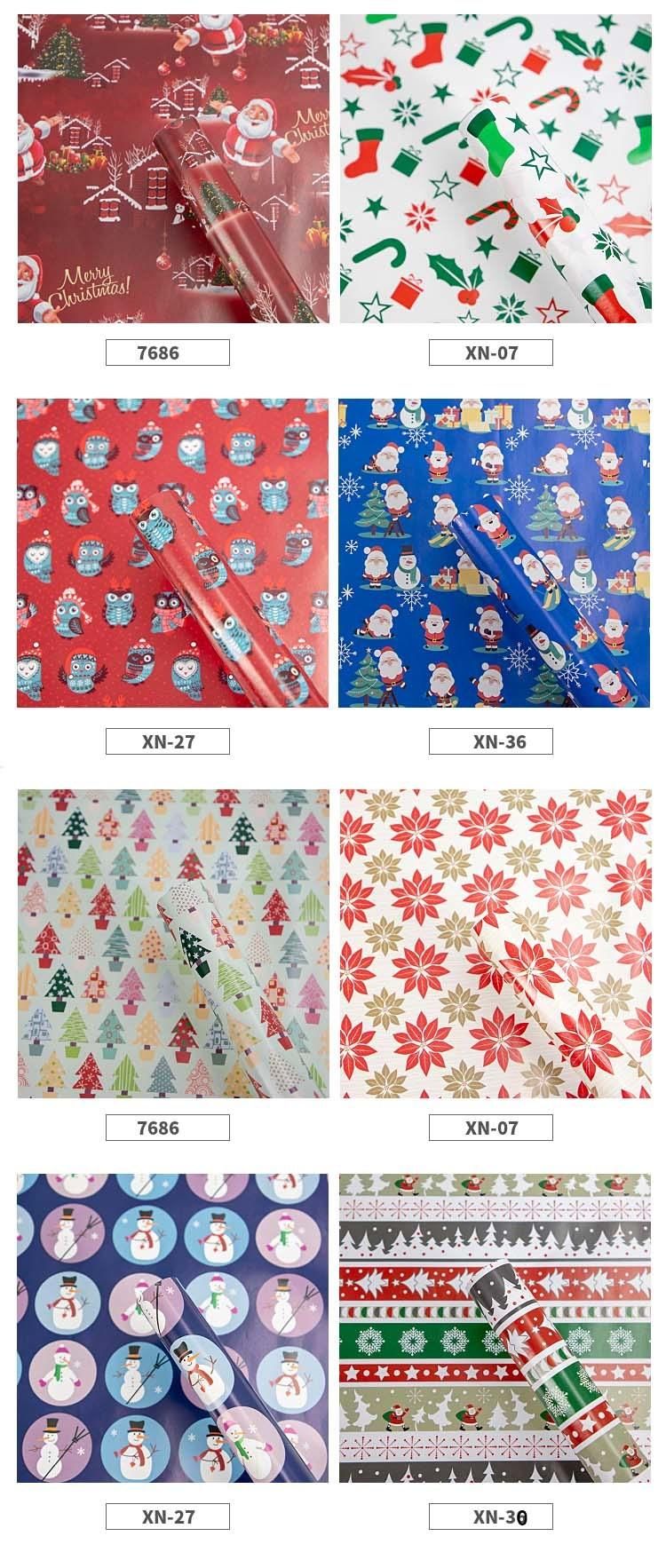 High Quality 60GSM Christmas Gift Wrapping Tissue Paper