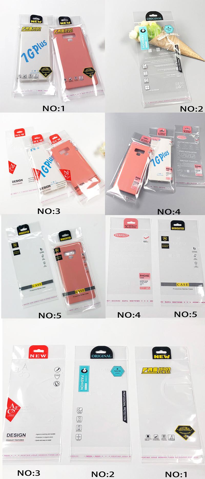 OPP Plastic Packaging Bag Phone Case Bag Poly Bag