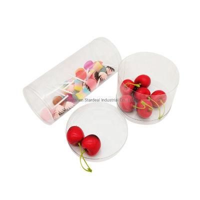 Clear Plastic Cylinder Packaging Box