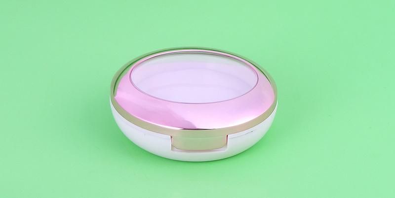 Popular Elegant Double-Deck Cosmetic Container Compact Powder Container Foundation Container