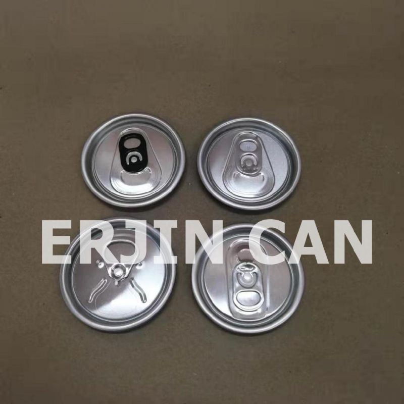 Erjin Aluminum Easy Open Can Lids 202 Loe Sot Ends