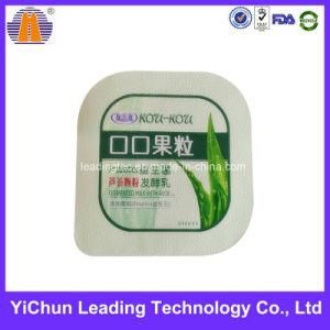 Customized Plastic Special Shaped Aluminum Peelable Sealed Yogurt Lid