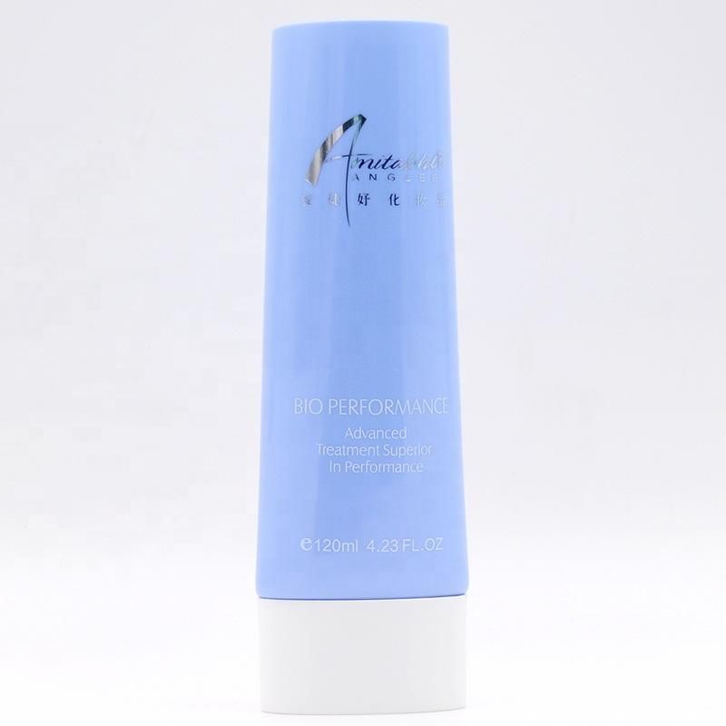 Facial Cleansing Moisture Cosmetic Packaging Tube Oval Plastic Tubes