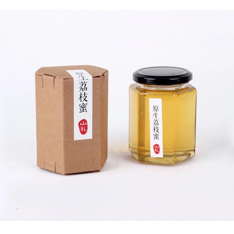 Wholesale Special Shape Honey Packaging Kraft Paper Box