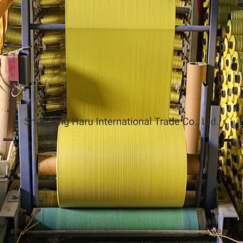 Factory Price OEM 25kg 50kg White Color Recycle Packaging Customized Logo Plastic Rice/ Flour/ Feed/ Fertilizer BOPP Woven Bag PP Woven Bag