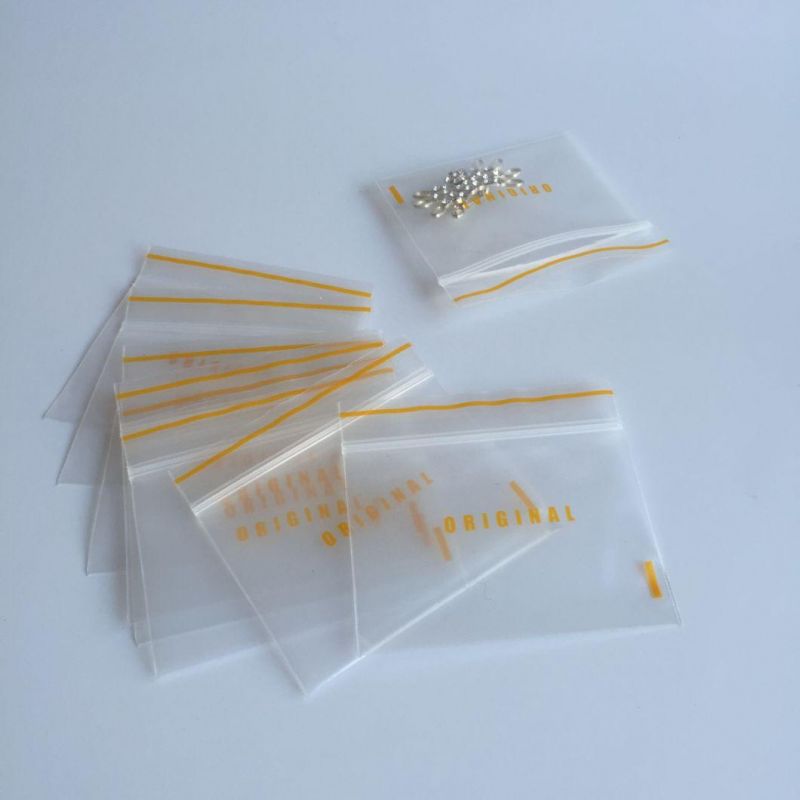 Wholesale Custom Made Clear Plastic Zip Lock Bags Without Printing