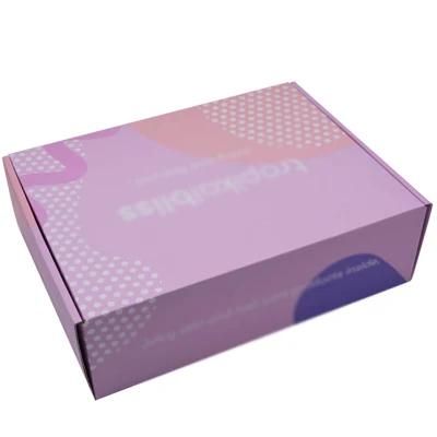 Wholesale Hotsale Foldable Gift Packing Corrugated Paper Box with Logo