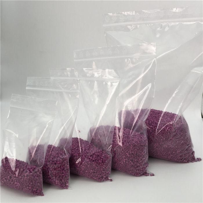 Food Grade Custom Size Hot Selling Plastic Zip Close Bag