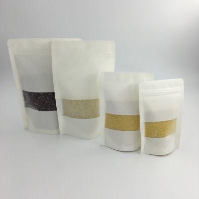 Biodegradable Kraft Paper Bag Food Packaging Pouch