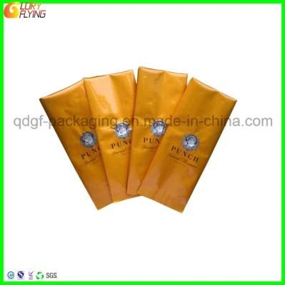 250g Coffee Bag with Bottom Gusset Standing Plastic Packaging From China.