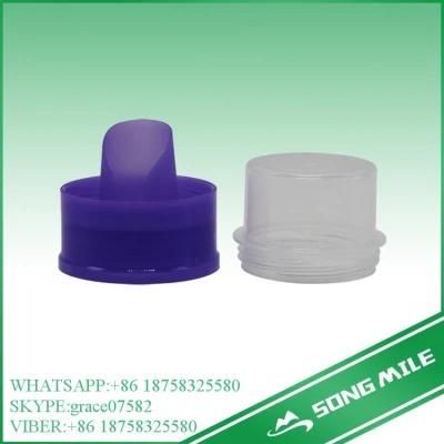 28mm Ribbed Screw Caps for Cosmetic Bottle