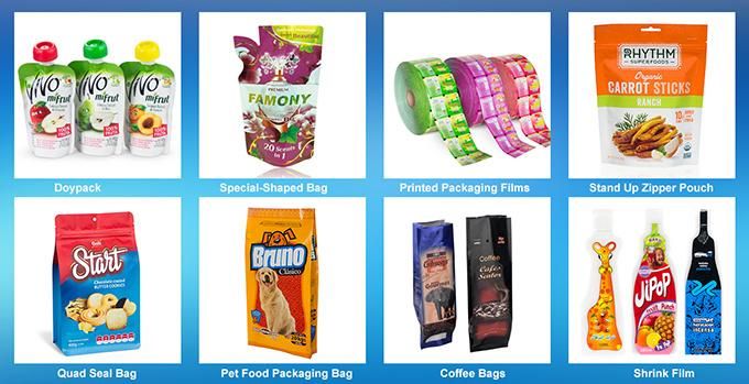 Customized Printing Flexible Packaging Plastic Packaging Film for Coffee