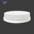 Best Selling White Flat Shape Skincare Packaging PP or PCR Cosmetic Plastic Cream Jar