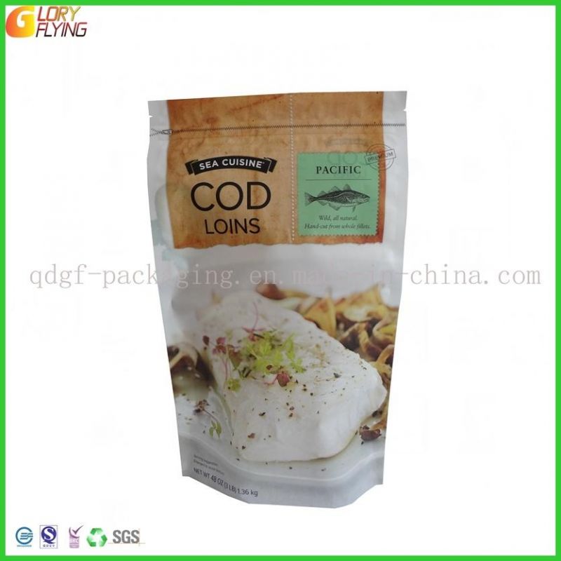 Frozen Seafood Packaging Bag with Vacuum Seal/Plastic Bag