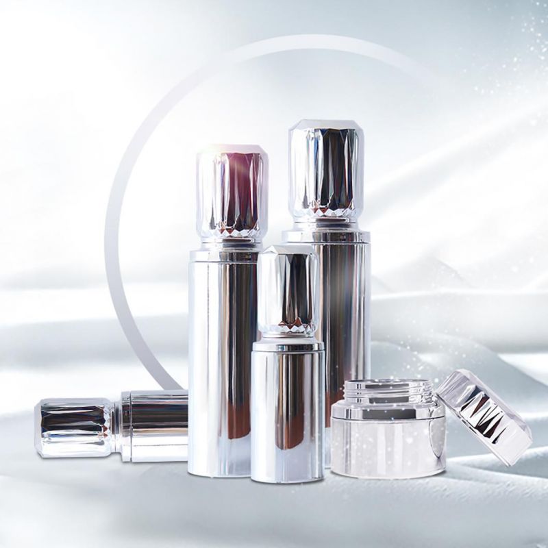 OEM/ODM China Glass Cosmetics Silver Plating Eco Friendly Body Lotion Bottle