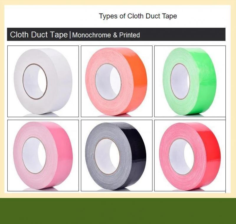 Colorful Cloth Duct Tape