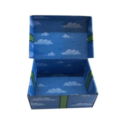 Custom Hot Sales B/E Flute Paper Packing Box for Toy