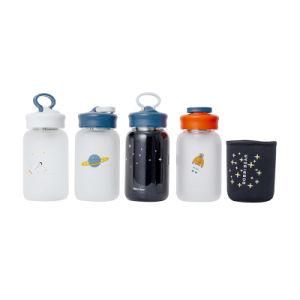 Customized Colors Portable Glass Bottles with Insulated Cloth Wholesale Factory Supplier for School Children Takeaway