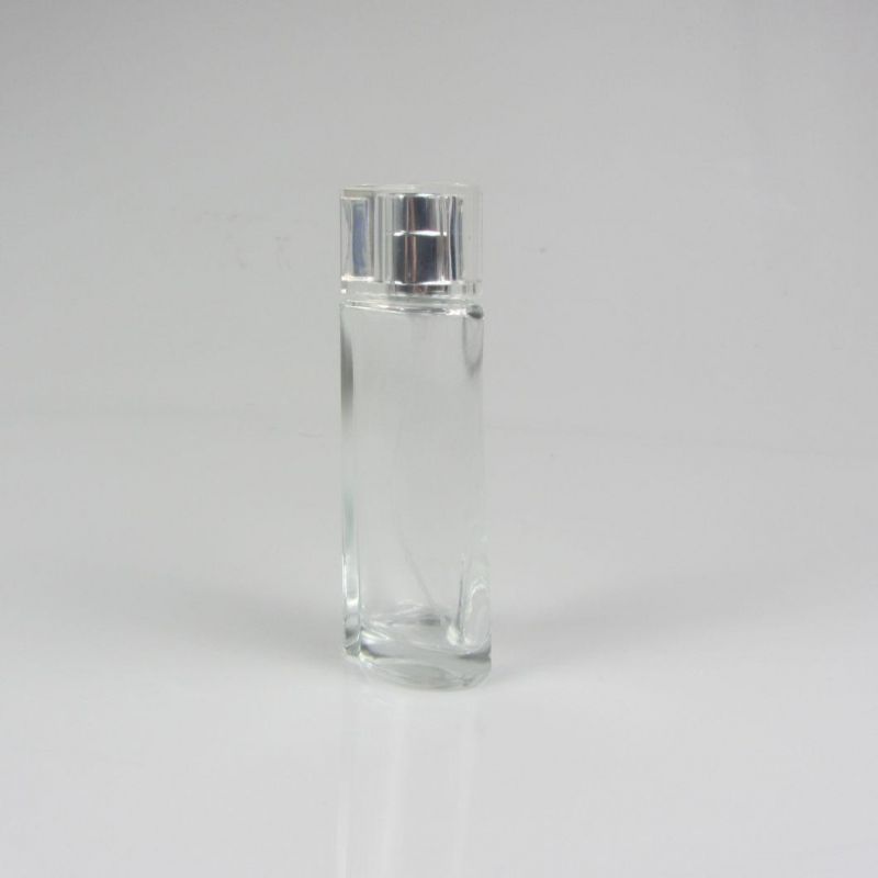 Empty Heart Fancy Glass Bottle for Perfume Oil