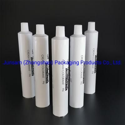 Octagonal Cap Aluminum Tube Open Orifice China Supplying Cosmetic Packaging