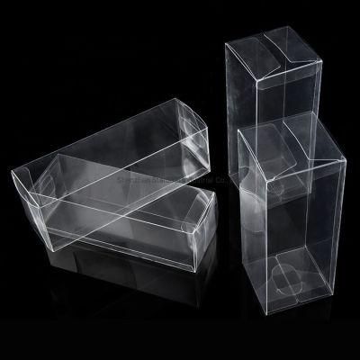 Custom Pet PVC Plastic Clear Folding Favor Box