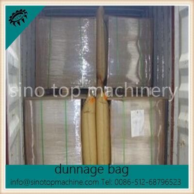 China Woven Paper Dunnage Air Bag Container Use