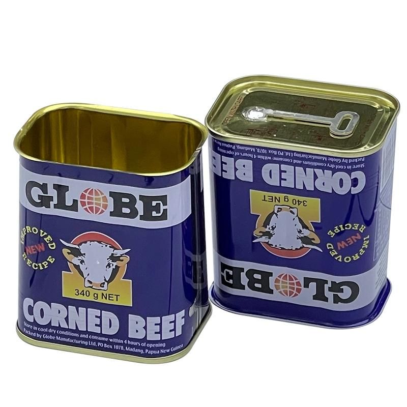 701# Empty Corned Beef Rectangular Can