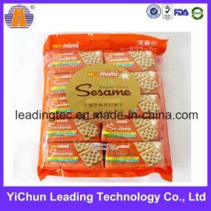 Biscuit Customized Windowed Plastic Packaging Self-Adhesive Bag