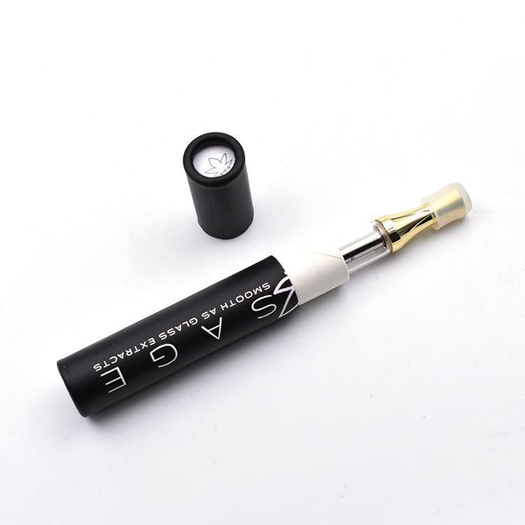 Custom Black Color Printed Packaging Round Kraft Atomizer Paper Tube