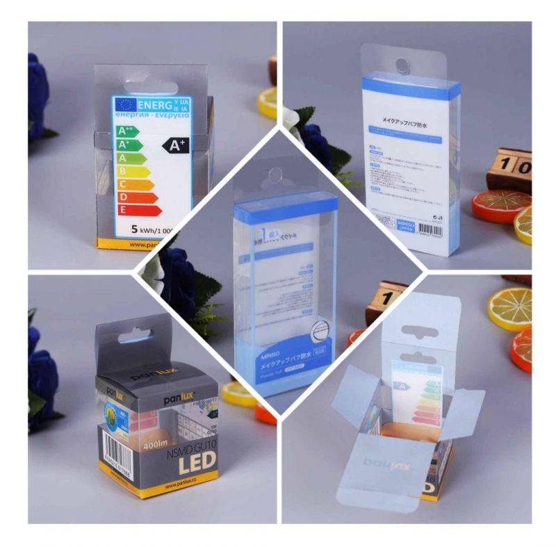 High Quality PVC Packing Box for LED Lamp Tube